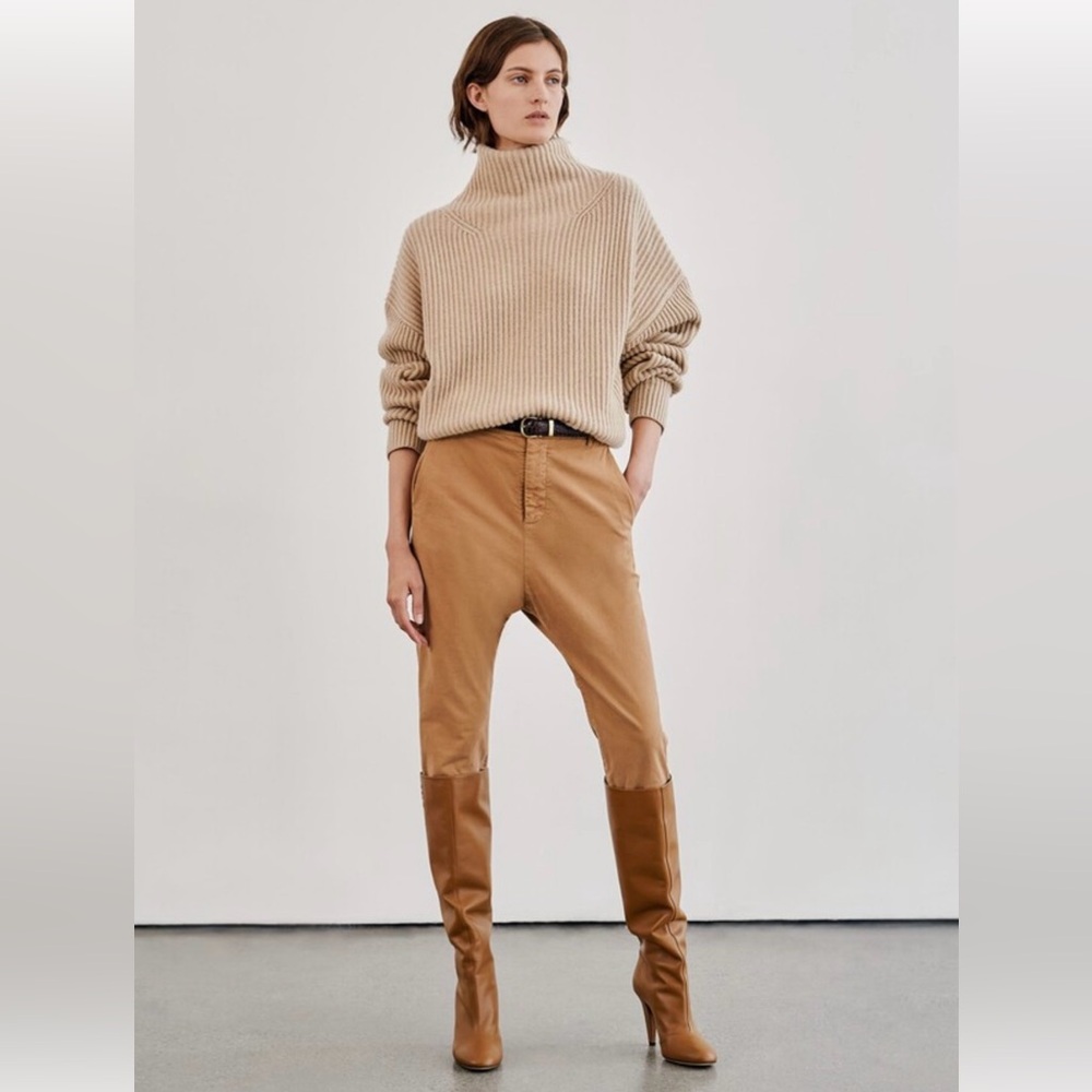 Nili Lotan Paris Pants, Size 8, Camel